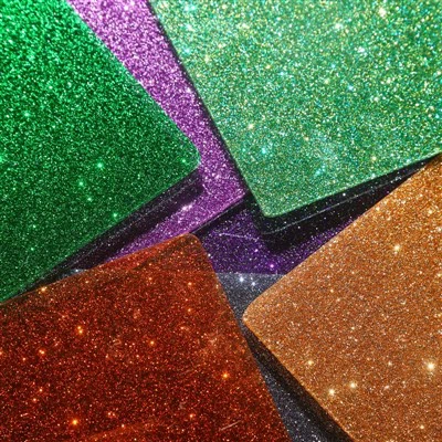 Glitter Akryl ark
